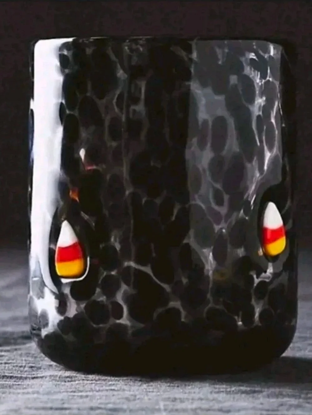 Anthropologie Candy Corn Icon Juice Glass